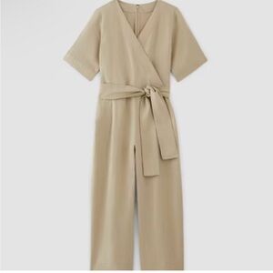 NWT New Everlane Linen Jumpsuit in Khaki size 6